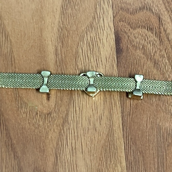 Givenchy Rare Vintage Heart Lock and Key Bracelet - Picture 12 of 12